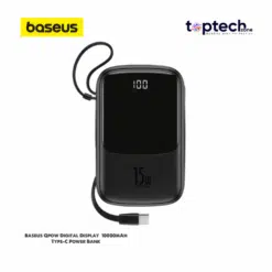 Baseus Qpow Digital Display Power Bank 10000mAh Type-C/Lightning