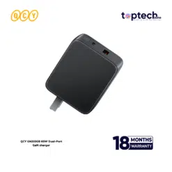 QCY GN203GB 65W Dual-Port GaN Charger