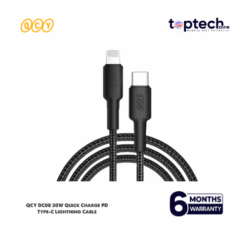 QCY DC08 30W Quick Charge PD Type-C Lightning Cable