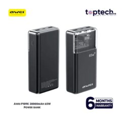 Awei P109K 30000mAh PD 65W Fast Charge Powerbank
