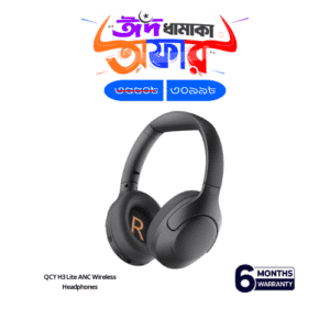 QCY H3 Lite ANC Wireless Headphones Bluetooth 5.3 Over Ear Headset