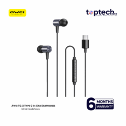 Awei TC-2 Type C Wired In-Ear Earphones With Mic Control