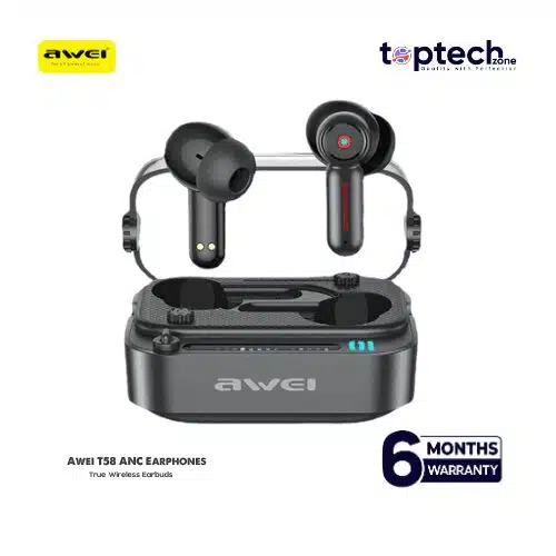 Awei T58 ANC Wireless Bluetooth Earphones
