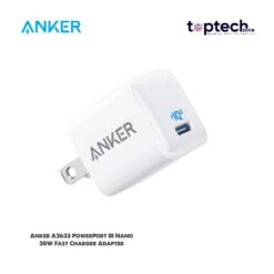 Anker A2633 PowerPort III Nano 20W Fast Charger Adapter