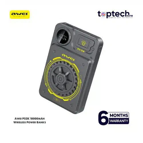 Awei P52K 10000mAh Wireless 22.5W Fast Charging Power bank