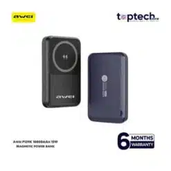 Awei P139K 10000mAh 15W Magnetic Wireless Charger Power Bank 22.5W Fast Charging External Battery
