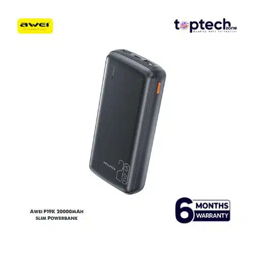 Awei P19K 20000mAh 2.4A Slim Powerbank