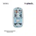 WIWU Crystal Transparent Wireless Mouse 2.4G