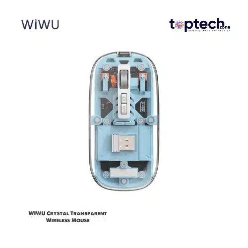 WIWU Crystal Transparent Wireless Mouse 2.4G
