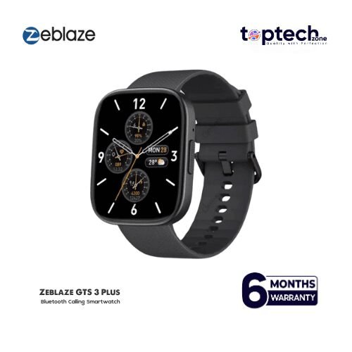 top tech zone (34) Zeblaze GTS 3 Plus Smart Watch - Image 1