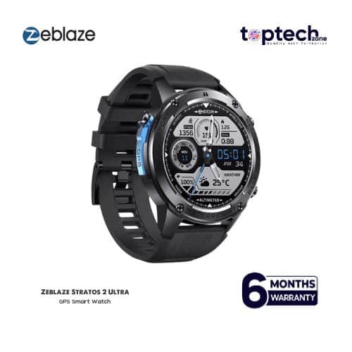 top tech zone (19) Zeblaze Stratos 2 Ultra GPS Smart Watch Built-in Dual-band GNSS - Image 1
