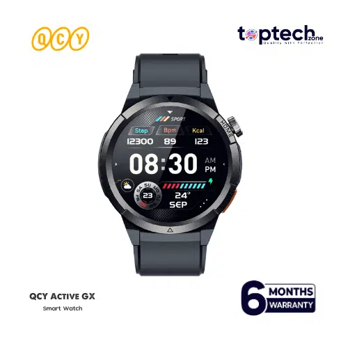 top tech zone (1) QCY Active GX Bluetooth Calling Smartwatch - Image 1