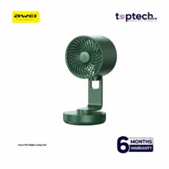 Awei F34 Strong Wind Air Circulation Wide Angle Night Lamp Fan