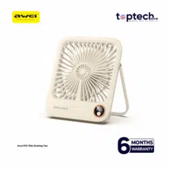 Awei F33 Thin Desktop Fan Space Saving Energy Saving Vertical Ultra-Quiet