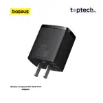 Baseus 20W Compact Super Quick Charger Dual Port U+C 20W