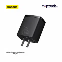 Baseus 20W Compact Super Quick Charger Dual Port U+C 20W