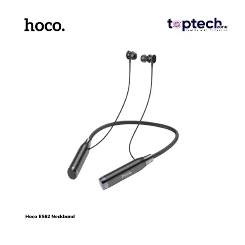 Hoco ES62 Bluetooth Neckband Memory Card Supported - Image 2