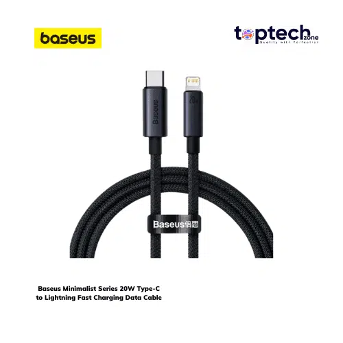 Baseus Minimalist Series 20W Type-C to Lightning Fast Charging Data Cable