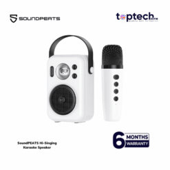 SoundPEATS Hi-Singing Karaoke Speaker and Mic with Colorful Lights