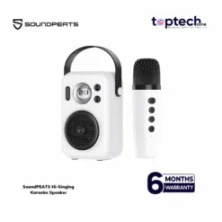 SoundPEATS Hi-Singing Karaoke Speaker and Mic with Colorful Lights
