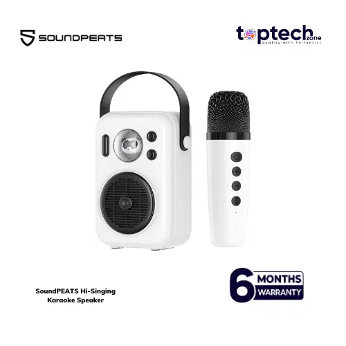 SoundPEATS Hi-Singing Karaoke Speaker and Mic with Colorful Lights
