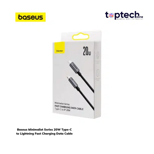 Baseus Minimalist Series 20W Type-C to Lightning Fast Charging Data Cable - Image 2
