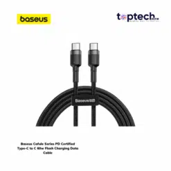 Baseus Cafule Series Type-C to C 60W Flash Charging Data Cable – PD Certified