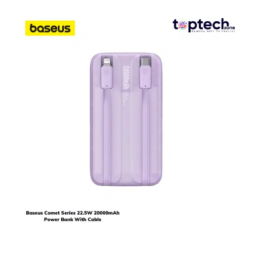 Baseus Comet Series 22.5W 20000mAh Power Bank With Cable - Image 2