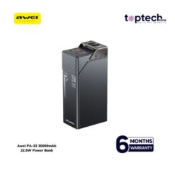 Awei PA-32 30000mAh 22.5W Fast Charging Power Bank