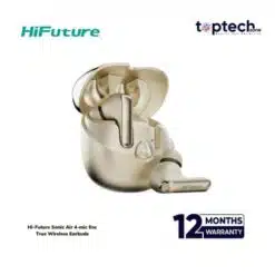Hi-Future Sonic Air 4-mic Enc True Wireless Earbuds - Beige