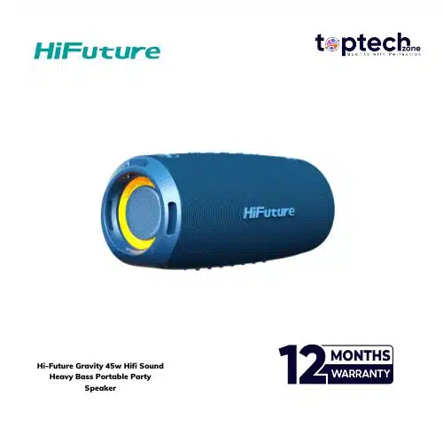 top tech zone (31) Hi-Future Gravity 45w Hifi Sound Heavy Bass Portable Wireless Party Speaker - Image 1