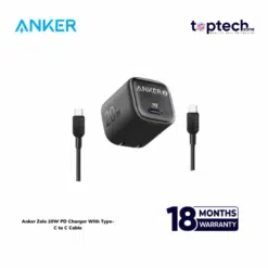 Anker Zolo 20W PD Charger With Type-C to C Cable