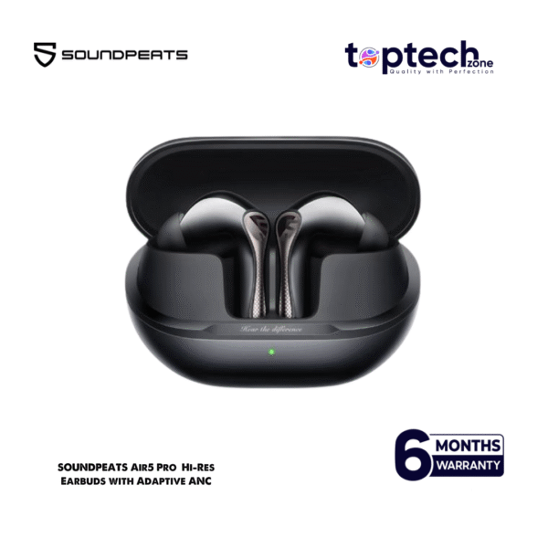 SOUNDPEATS Air5 Pro True Wireless Hi-Res Earbuds With Adaptive ANC - Image 1