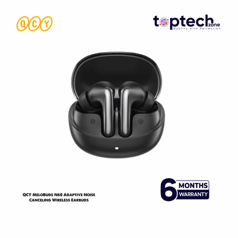 QCY MeloBuds N60 Adaptive Noise Canceling Wireless Earbuds - Top Tech Zone