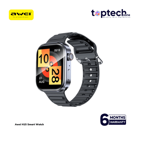 top tech zone - 2025-10-14T161700.821 Awei H15 Smart Watch - Image 1