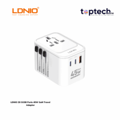 LDNIO Z8 3USB Ports 45W GaN Travel Adapter