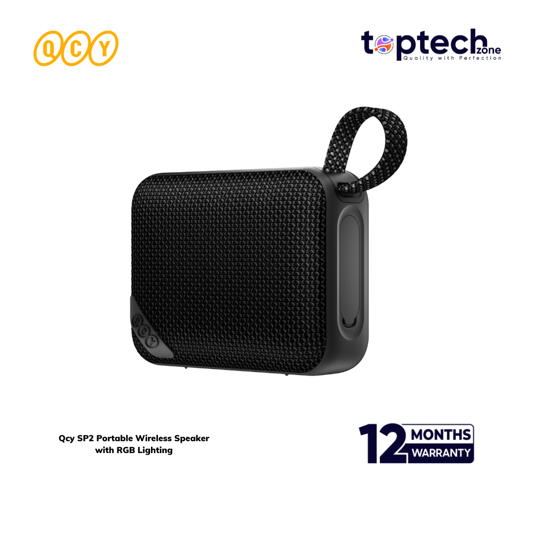 Qcy SP2 Portable Wireless Speaker with RGB Lighting