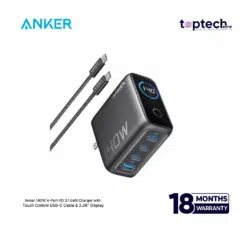 Anker 140W 4-Port PD 3.1 GaN Charger with 2.26" Real-Time Display