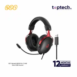 QCY Heroad VN200 Pro 7.1 USB Wired RGB Headset