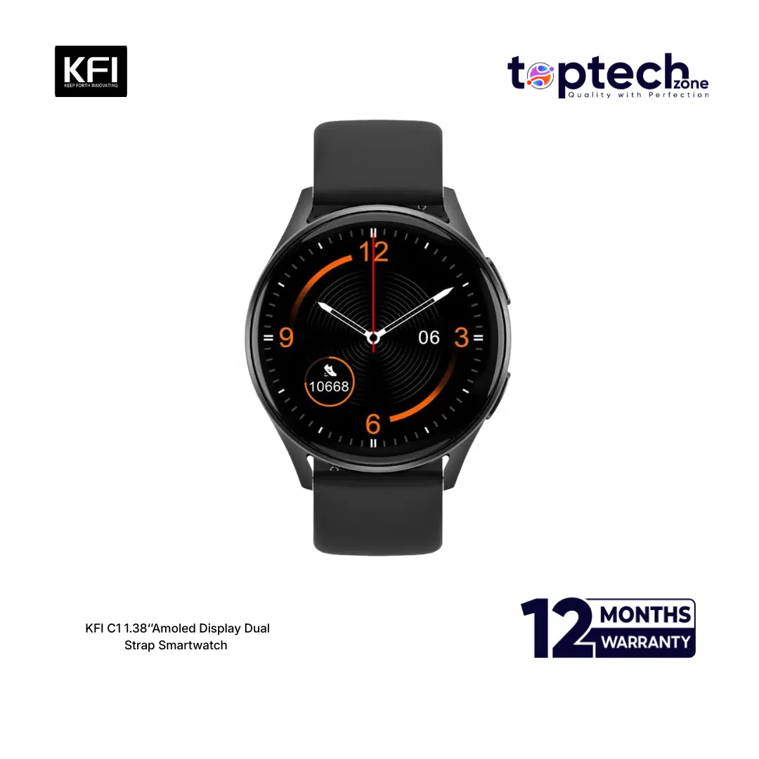 KFI C1 1.38‘’Amoled Display Dual Strap Smartwatch