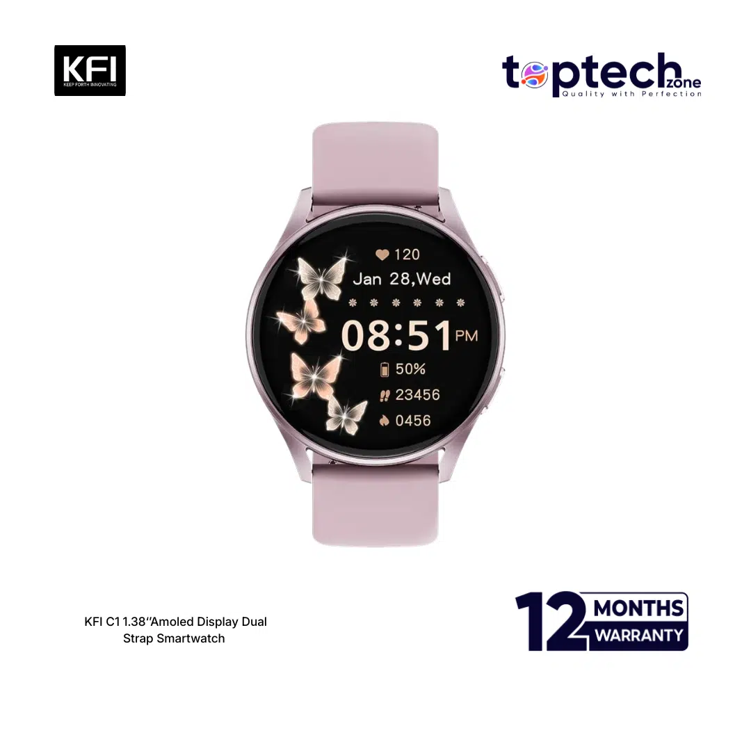 KFI C1 1.38‘’Amoled Display Dual Strap Smartwatch - Image 2