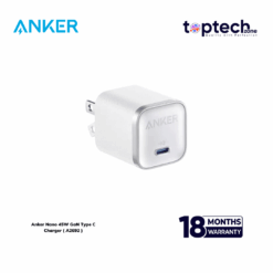 Anker Nano 45W GaN Type C Charger ( A2692 )