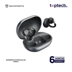 SOUNDPEATS Clip1 Open-Ear Clip Earbuds - LDAC, 30H Battery