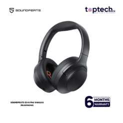 SOUNDPEATS Cove Pro Wireless Headphones - 95H Battery, -56dB ANC, LDAC
