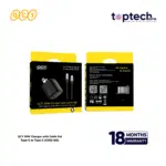 QCY 20W Charger with Cable Set Type-C to Type-C (CK02-MG)