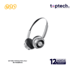 QCY ERA 5 Wireless Retro Over-Ear Headphones - 86H Battery, 40mm Driver, Bluetooth 6.0