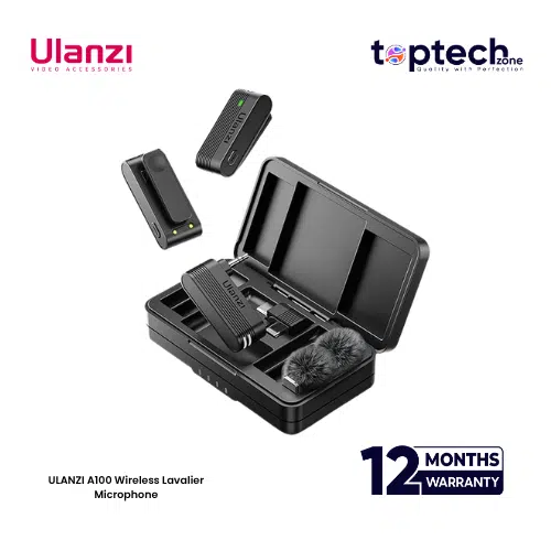 ULANZI A100 Wireless Lavalier Microphone