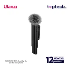 ULANZI WM-10 Wireless Clip-On Lavalier Microphone