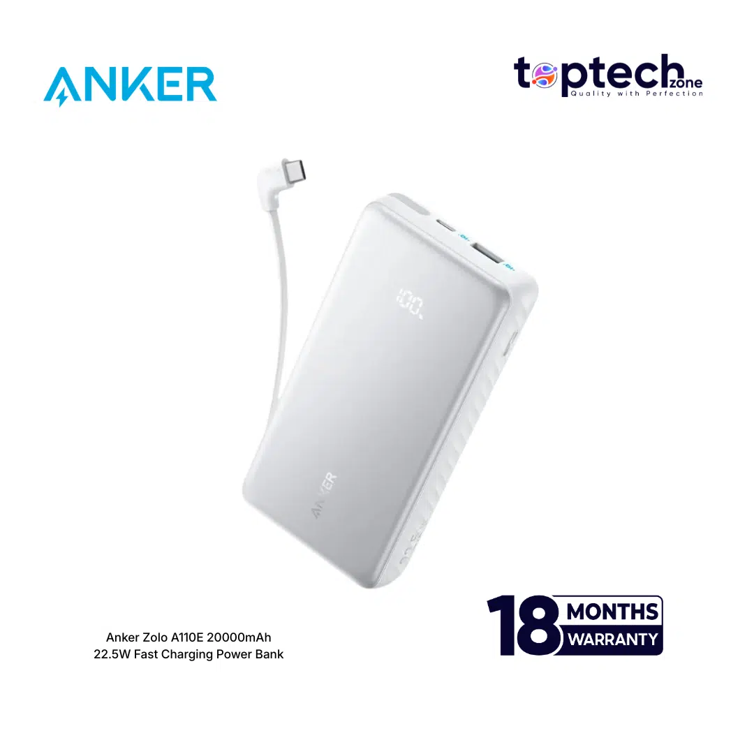Anker Zolo A110E 20000mAh 22.5W Fast Charging Power Bank - Image 2