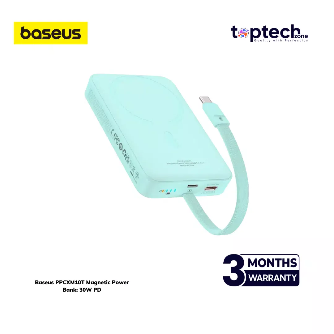 Baseus PPCXM10T Magnetic Power Bank: 30W PD - Image 2